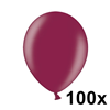 Metallic Burgundy 100 Stuks